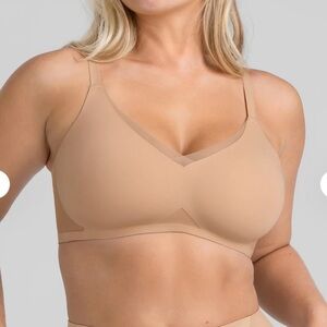 HoneyLove CrossOver Bra Seamless Tan Bra NEW 2X